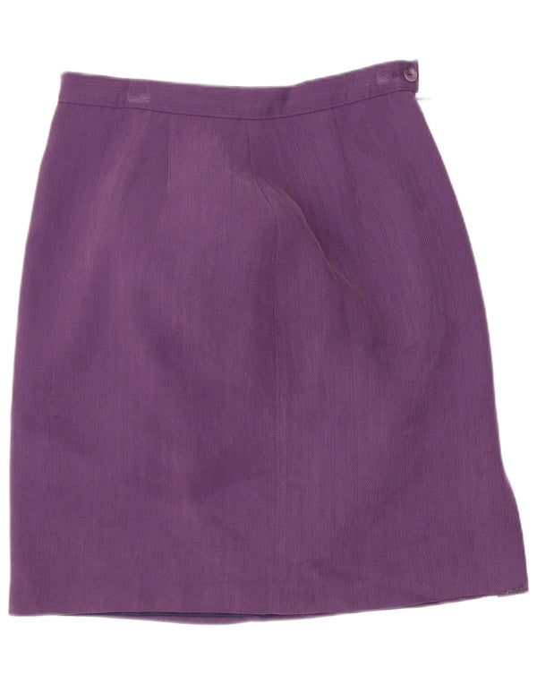 Dorothy Perkins Γυναικεία Pencil Φούστα UK 12 Medium W26 Purple Modal