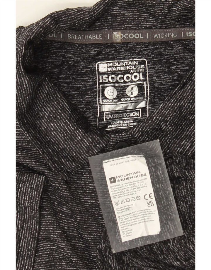 Mountain Warehouse Ανδρικό πουκάμισο Polo IsoCool Medium Grey Flecked Polyamide