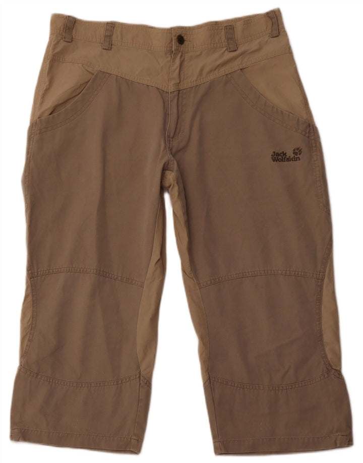 Ανδρικό σορτς βερμούδα JACK WOLFSKIN W34 Μεγάλο καφέ βαμβακερό χρώμα