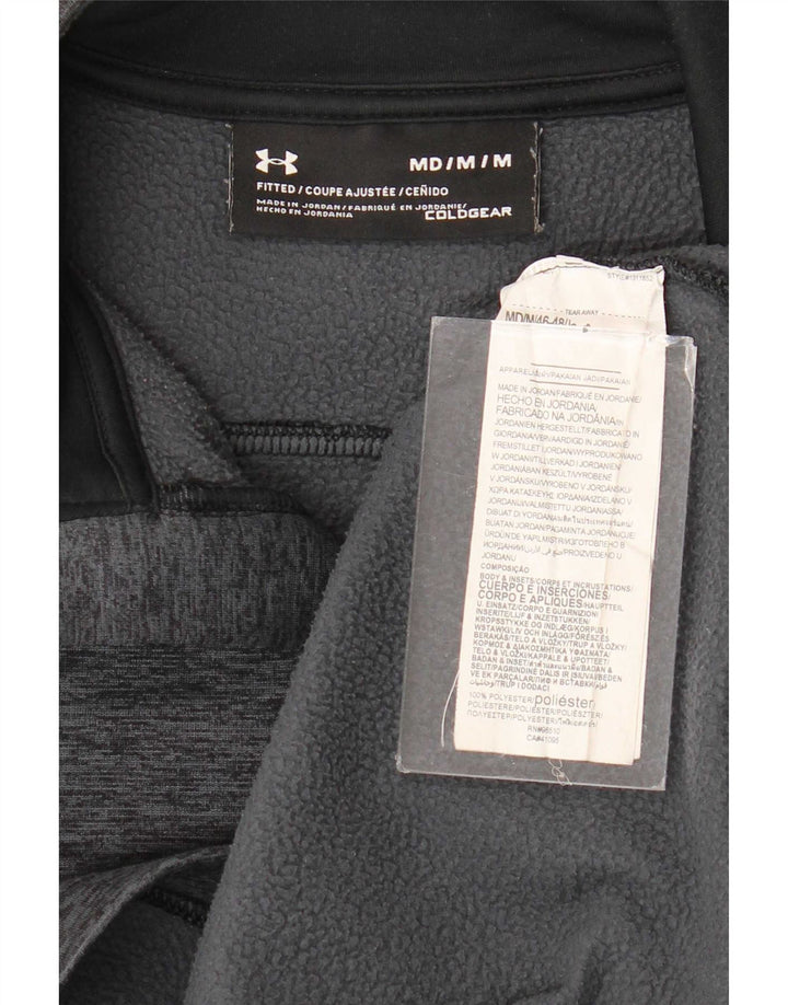 Ανδρικό φούτερ Under Armour Cold Gear με φερμουάρ, μεσαίο γκρι φούτερ