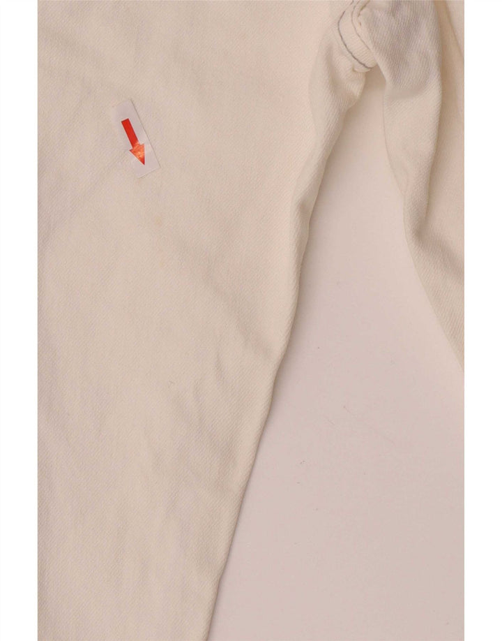 Levi's Womens 511 Slim Jeans W33 L34 Λευκό βαμβακερό