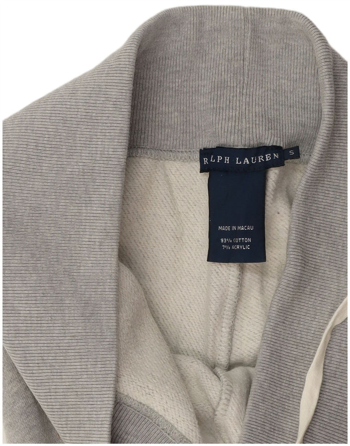 RALPH LAUREN Γυναικεία αθλητική φόρμα παντελόνια Joggers UK 10 Small Grey Flecked