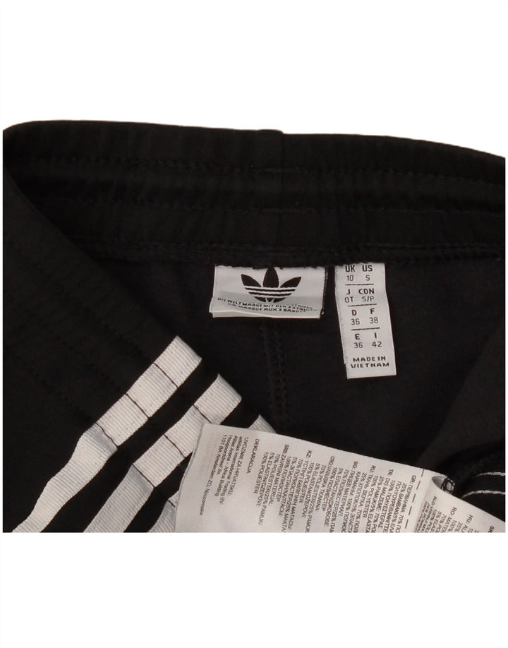 Γυναικεία αθλητική φόρμα Adidas Παντελόνι UK 10 Small Black Polyester