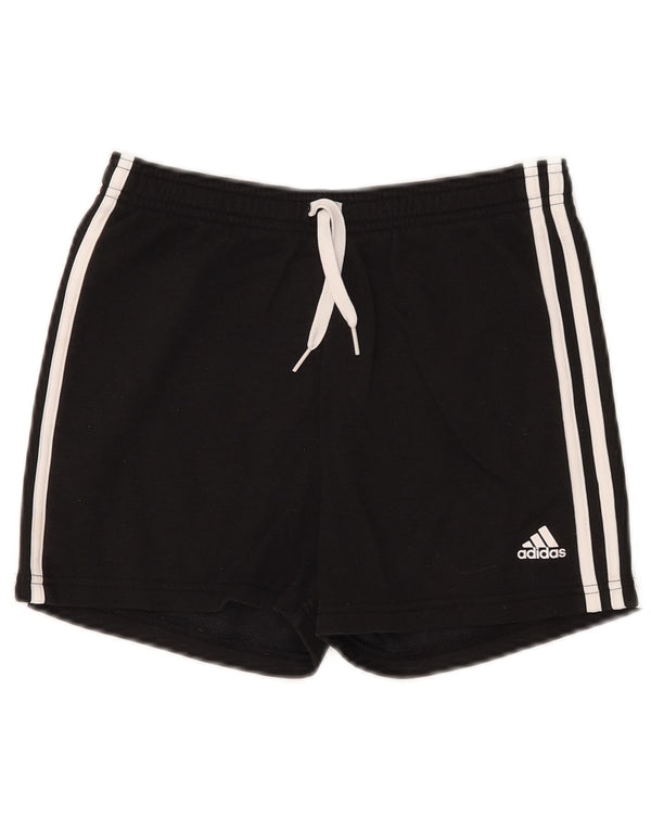 Adidas Girls αθλητικό σορτς 13-14 ετών μαύρο βαμβακερό