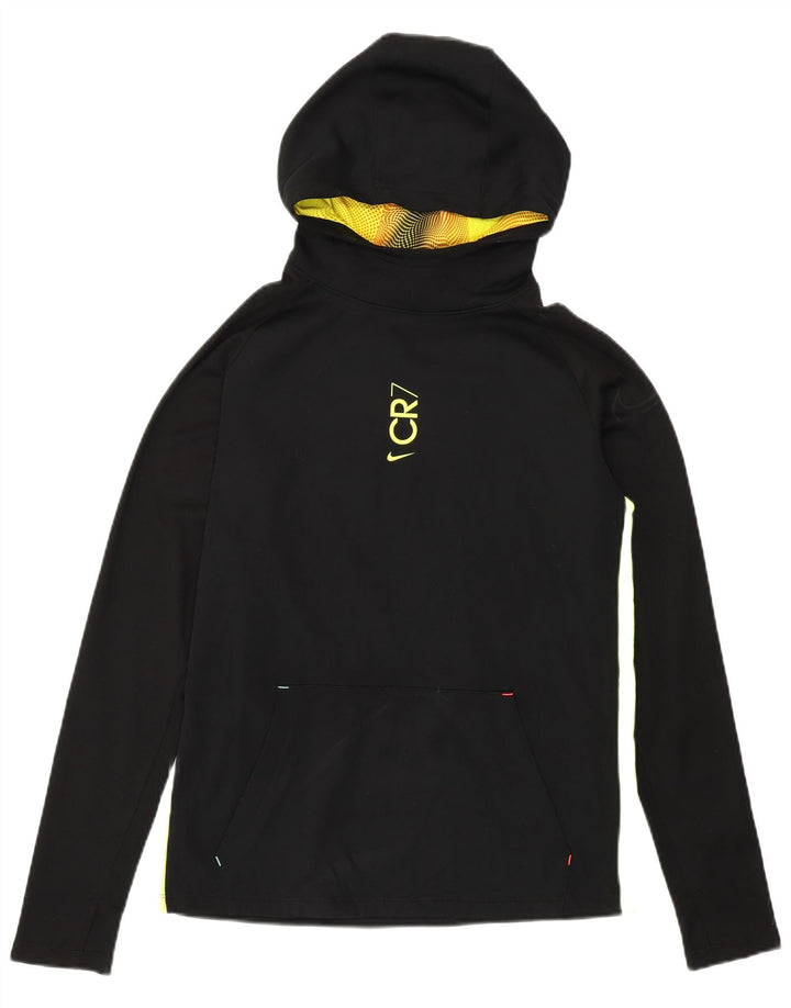 Nike Boys Cristiano Ronaldo Hoodie Jumper 12-13 ετών Large Black Sports