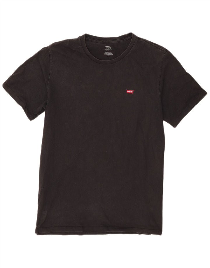 Ανδρικό T-Shirt Levi's Standard Top Large Μαύρο Βαμβακερό