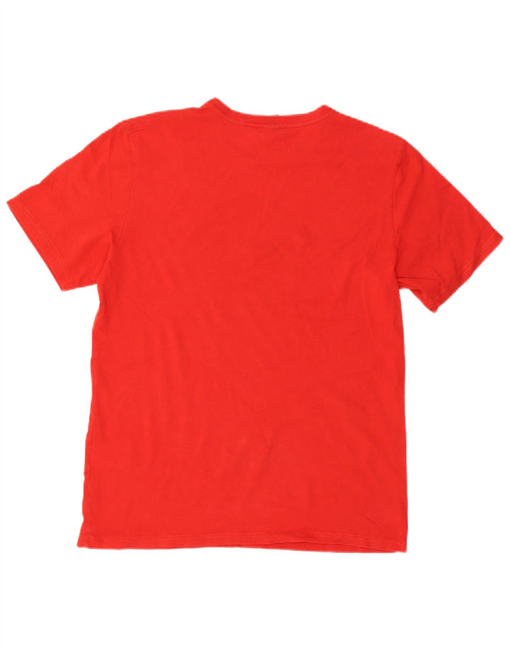North Sails Ανδρικό T-Shirt με κανονική εφαρμογή με γραφικό φόρμα, μεσαίο κόκκινο βαμβακερό