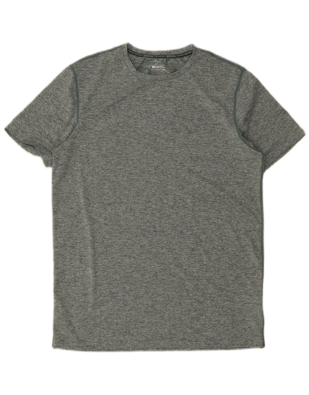 MOUNTAIN WAREHOUSE Ανδρικό T-Shirt Top Small Green Flecked Polyester