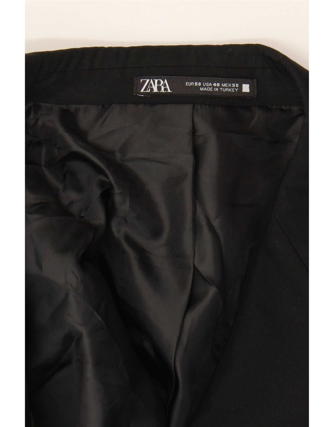 Zara Ανδρικό σακάκι μπλέιζερ με 2 κουμπιά EU 50 Medium Black