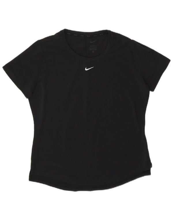 Γυναικείο T-shirt Nike Dri Fit Top UK 14 Medium Black