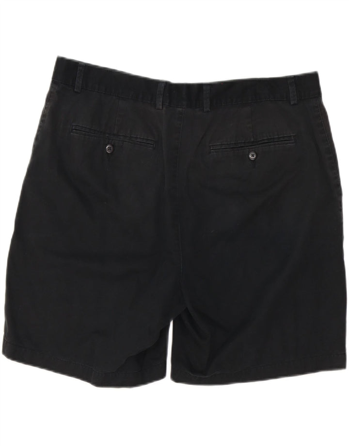 Ανδρικό σορτς Chino IZOD W36 μεγάλο μαύρο βαμβακερό