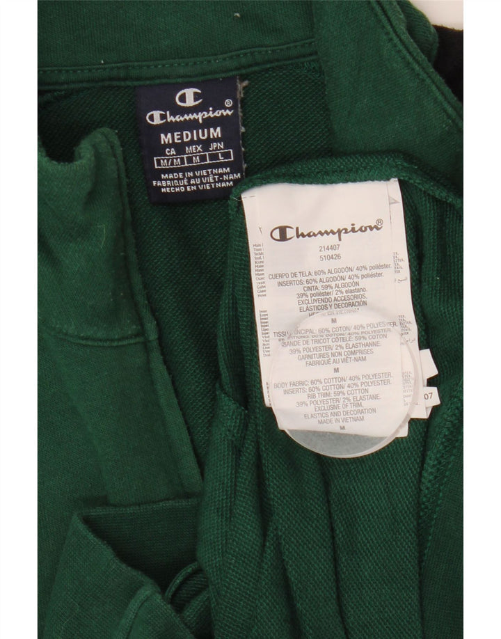 Ανδρική φόρμα Champion Top Jacket Βαμβακερό μεσαίο πράσινο χρώμα