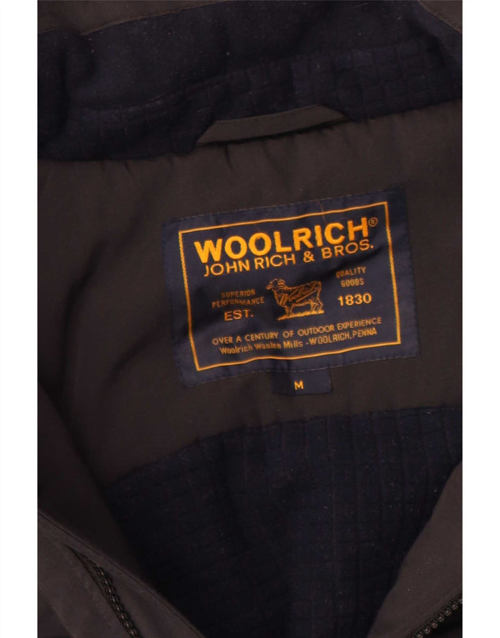 Woolrich Ανδρικό μπουφάν με κουκούλα Bomber padded UK 38 Medium Black