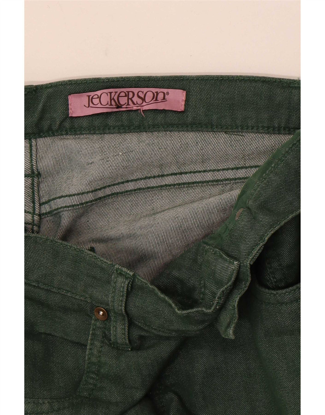 Jeckerson Γυναικείο Slim Jeans W28 L34 Πράσινο