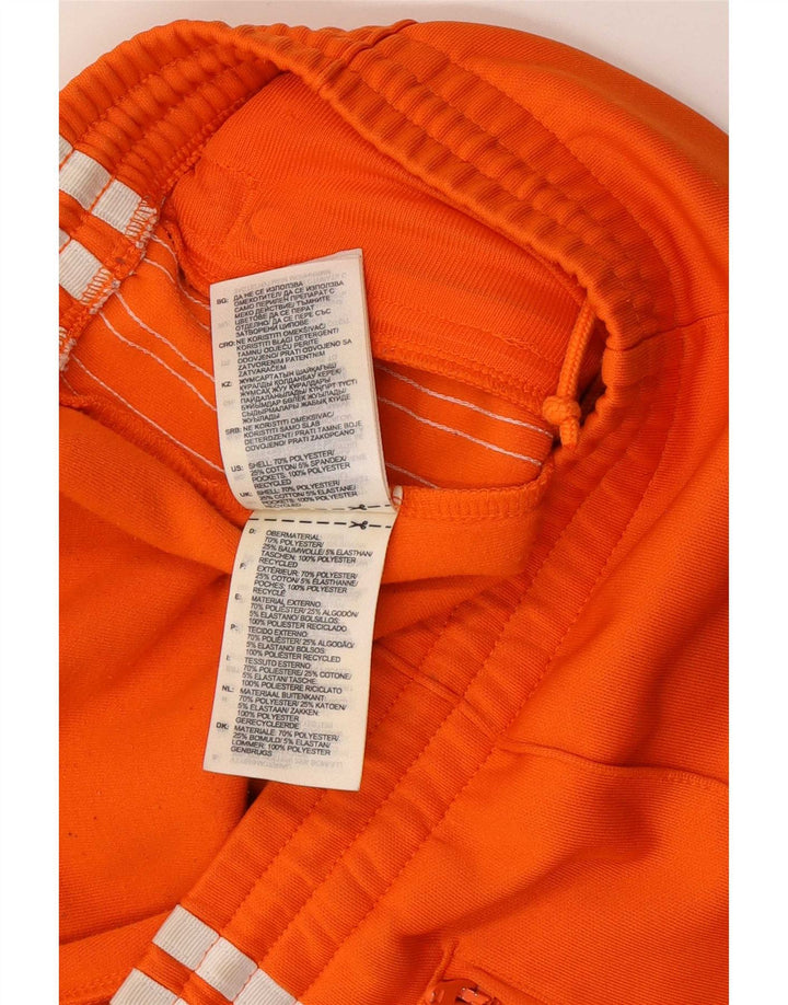 Γυναικεία αθλητική φόρμα Adidas Παντελόνι UK 8 Small Orange Polyester