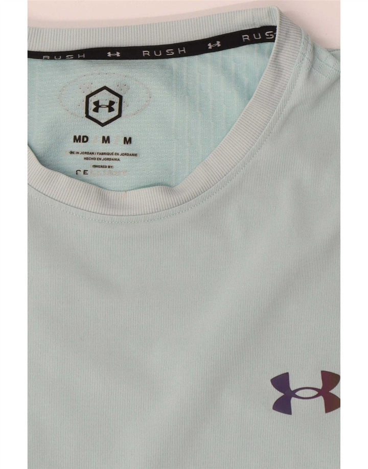 Ανδρικό T-Shirt Under Armour Top Μεσαίο Μπλε Pinstripe
