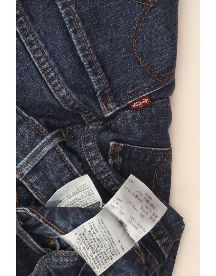 Γυναικείο Slim Jeans Levi's W29 L30 Blue Cotton