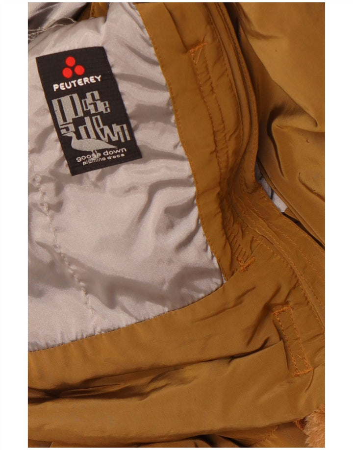 PEUTEREY Γυναικείο μπουφάν με επένδυση IT 48 XL Καφέ