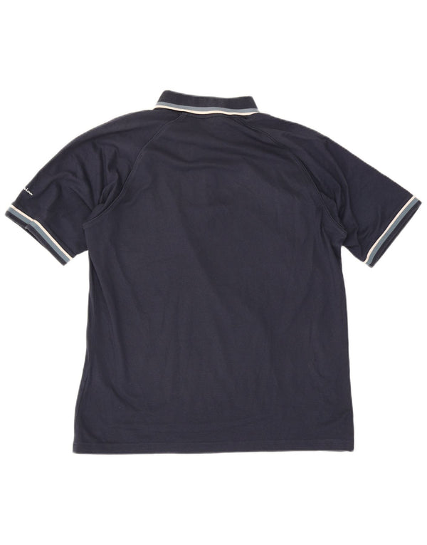 Ανδρικό μπλουζάκι πόλο Champion XL Navy Blue