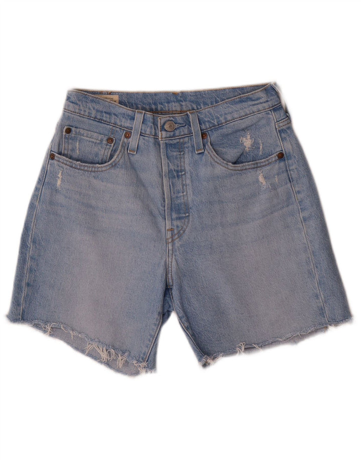 Γυναικείο Σορτς Levi's 501 Τζιν W26 Μικρό Μπλε Βαμβακερό