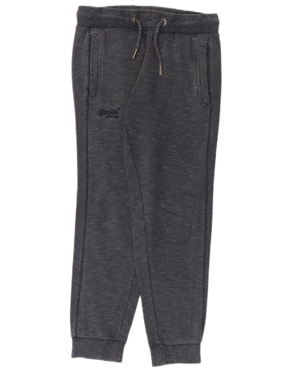 Ανδρική φόρμα Superdry Παντελόνι Joggers Small Navy Blue Flecked Cotton