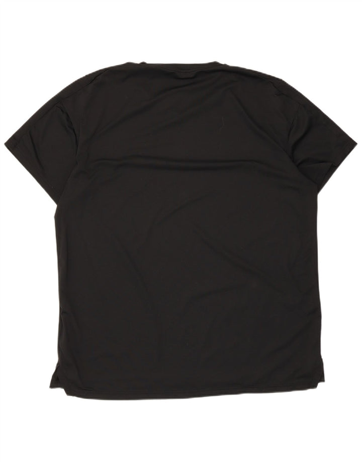 Ανδρικό T-shirt Nike Dri Fit Top Large Μαύρο Πολυεστέρας