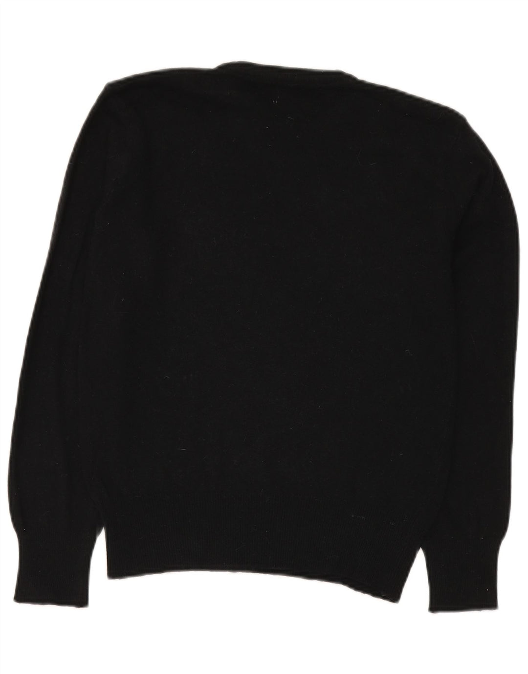 Γυναικείο πουλόβερ Benetton Crew Neck Jumper IT 50 XL Μαύρο Μάλλινο