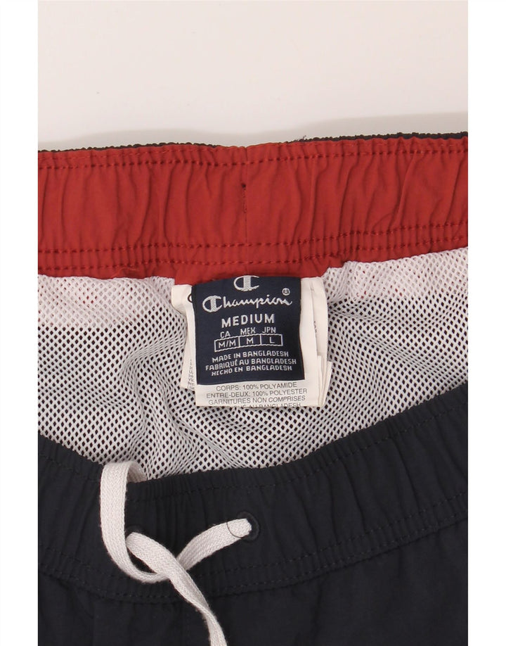 CHAMPION Mens Swimming Shorts Medium  Navy Blue Polyamide Vintage Champion and Second-Hand Champion from Messina Hembry 