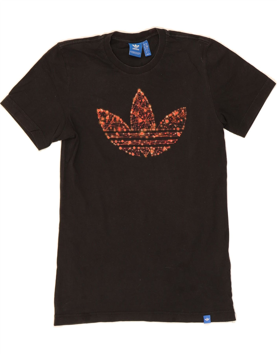 ADIDAS Mens T-Shirt Top Small Black Cotton Vintage Adidas and Second-Hand Adidas from Messina Hembry 