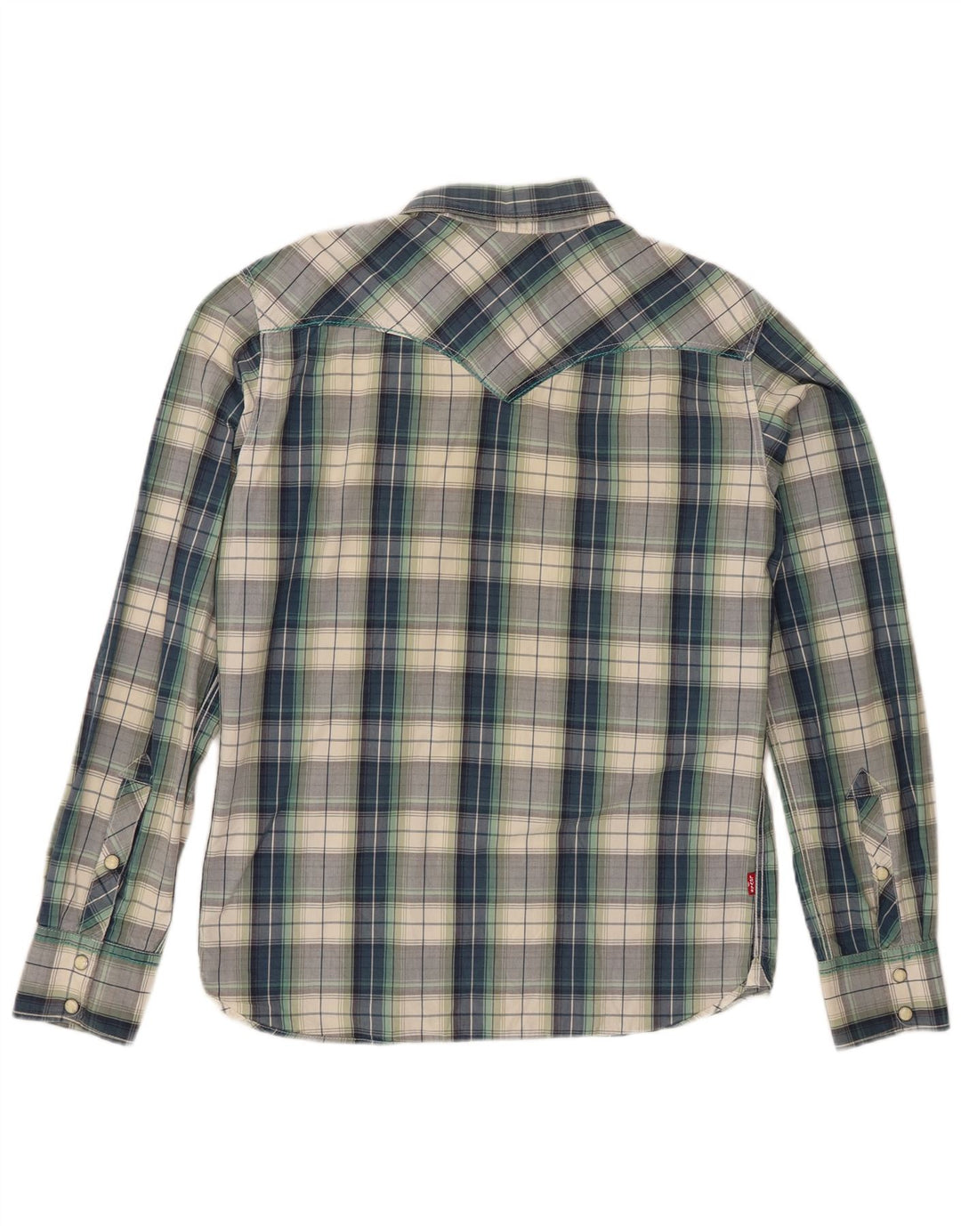 Ανδρικό πουκάμισο Levi's Large Blue Check Cotton