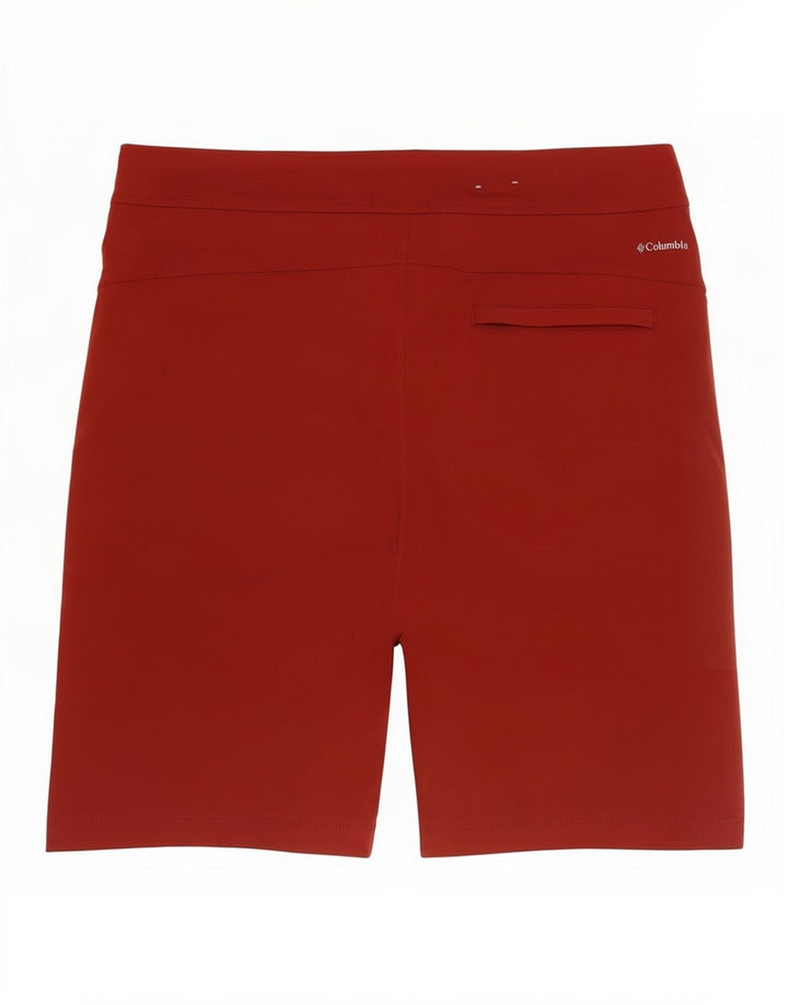 Columbia Γυναικείο Σορτς Βερμούδα US 10 Large W34 καφέ πολυαμίδιο