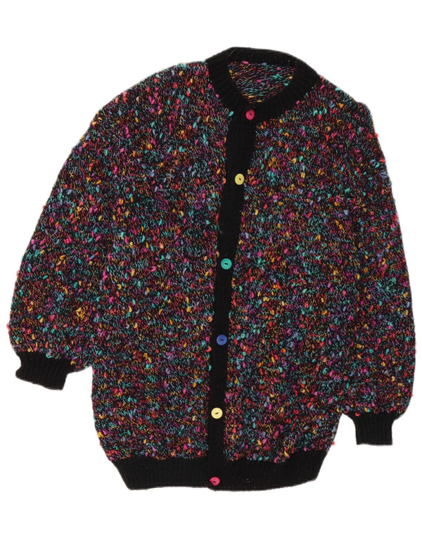 Vintage Γυναικεία Ζακέτα UK 14 Medium πολύχρωμα Flecked