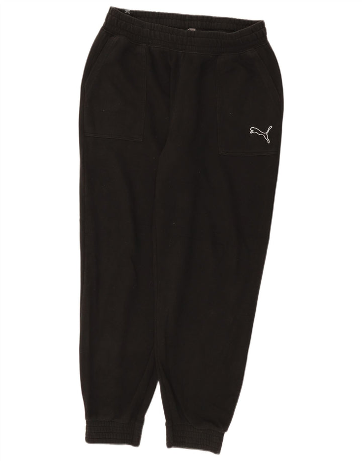 Ανδρική φόρμα Puma Παντελόνι Joggers Μεσαίο μαύρο βαμβακερό