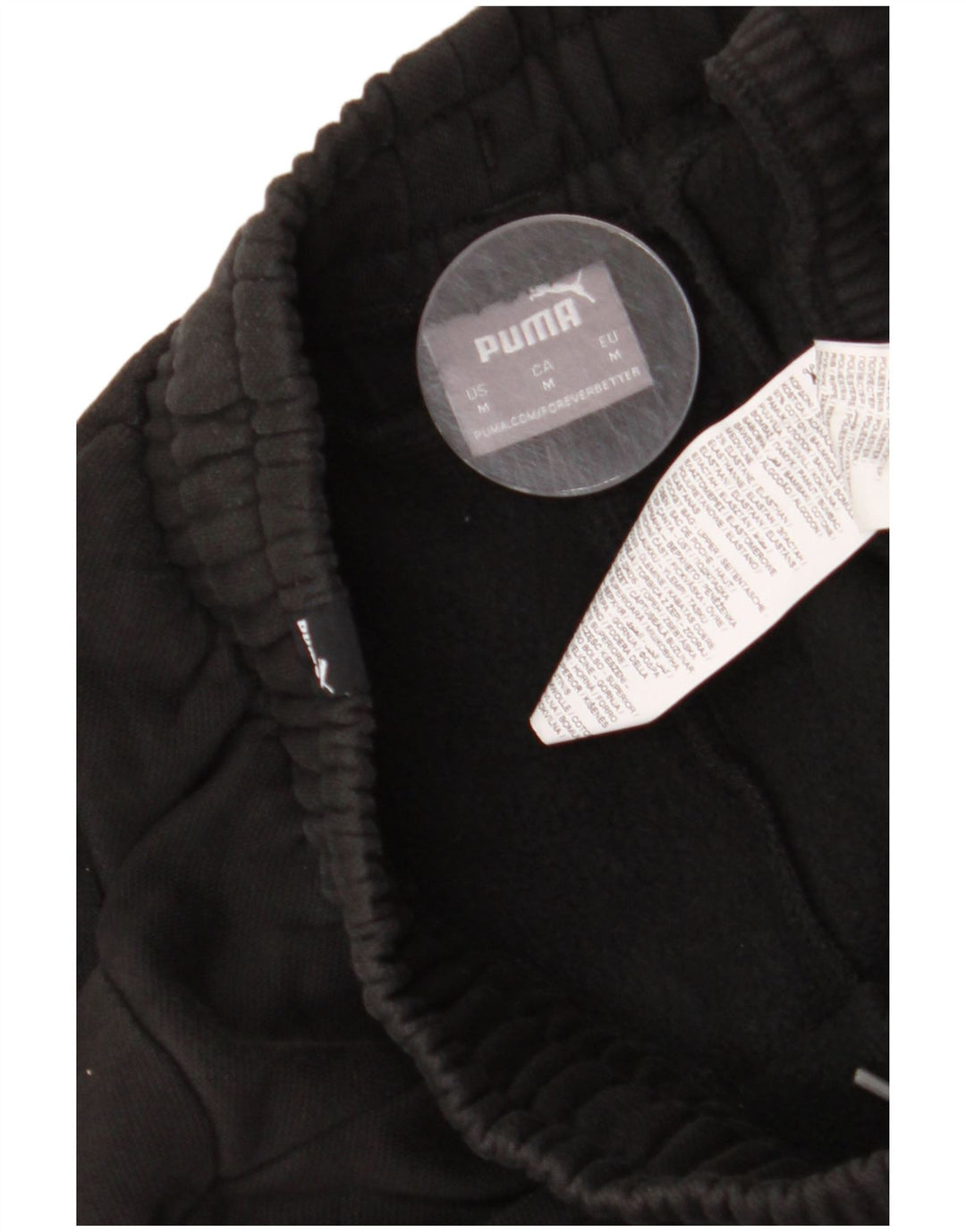 Ανδρική αθλητική φόρμα Puma Graphic Παντελόνι Joggers Μεσαίο Μαύρο