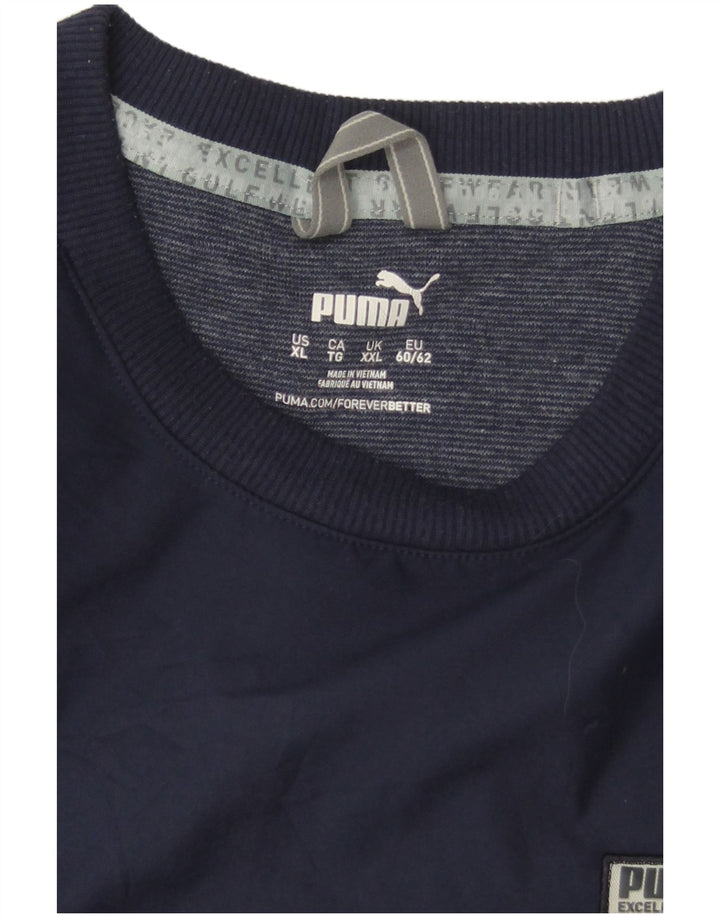 Ανδρικό φούτερ PUMA Jumper 2XL Navy Blue