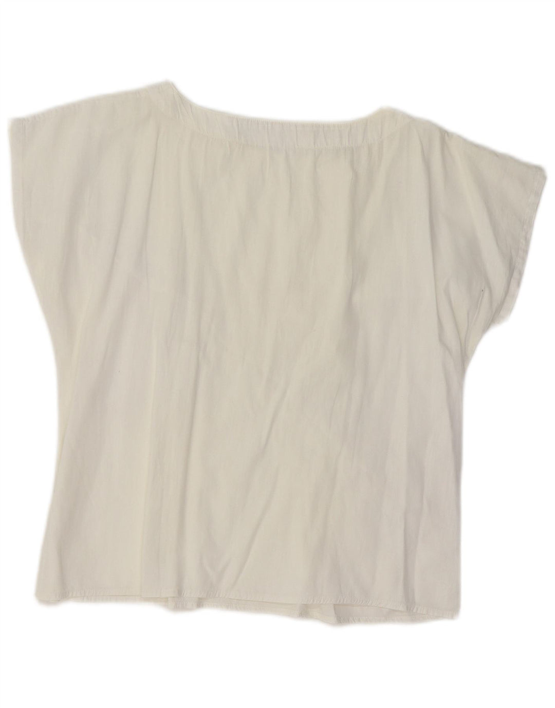 Γυναικείο T-Shirt VINTAGE Crop Top UK 14 Medium White