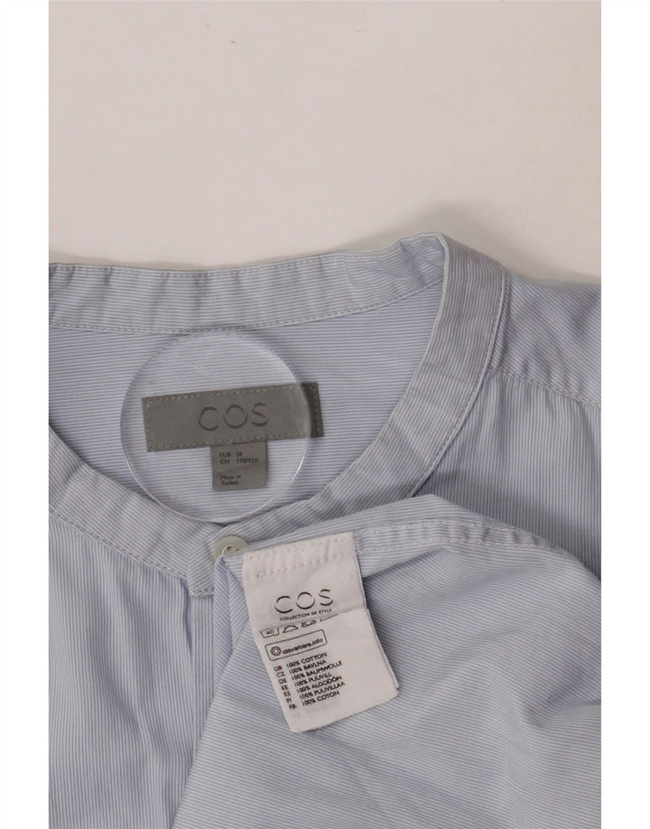 Ανδρικό πουκάμισο COS Νούμερο 38 Small Blue Pinstripe Βαμβακερό