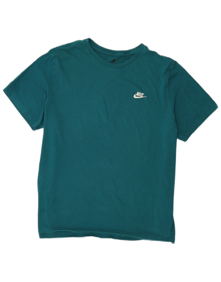 Ανδρικό T-Shirt Nike Top 2XL Τυρκουάζ βαμβακερό