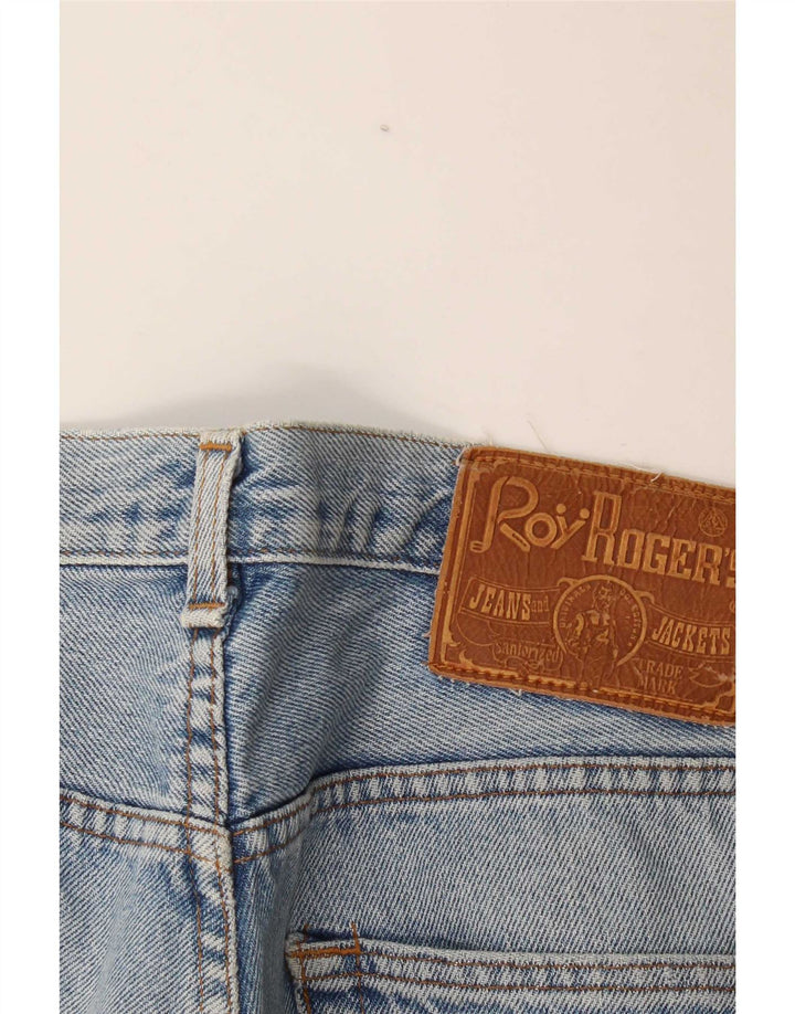 Ανδρικό Roy Rogers Distressed Straight Jeans W34 L33 Μπλε