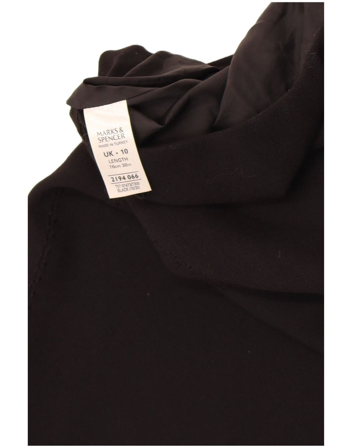Marks & Spencer Γυναικεία Maxi Φούστα UK 10 Small W26 Black Polyester