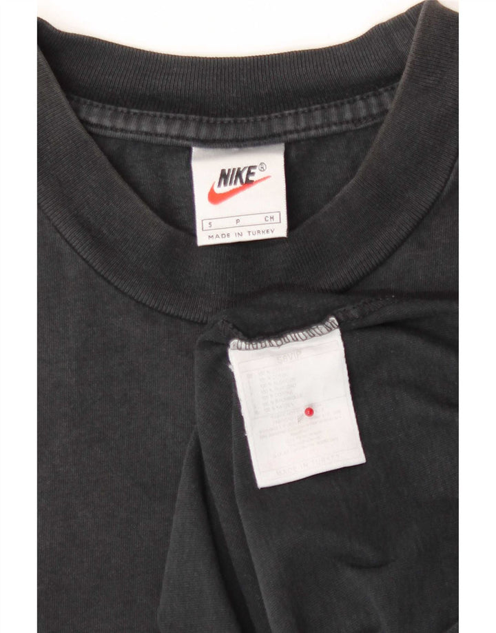 Ανδρικό μπλουζάκι Nike, μικρό μαύρο βαμβακερό