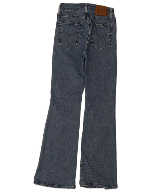 Levi's Womens 726 Flared Jeans W26 L30 Blue Cotton