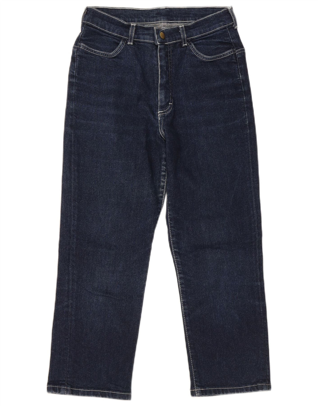 LEE Γυναικείο Τζιν Capri W28 L22 Navy Blue Cotton