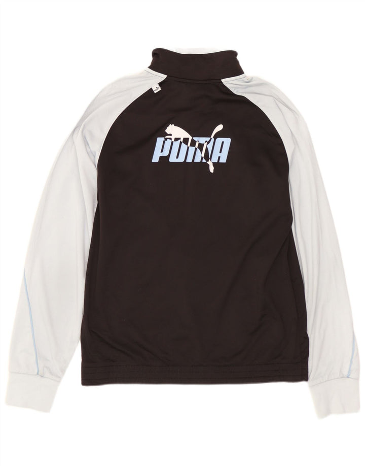 Γραφική φόρμα PUMA Boys Top Jacket 13-14 Years Black Colourblock