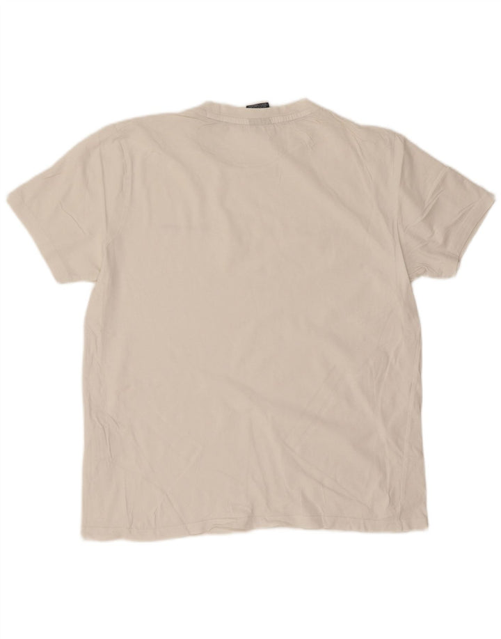 Ανδρικό T-Shirt Champion Top από μεσαίο λευκό βαμβακερό