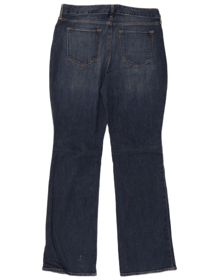 Eddie Bauer Γυναικείο τζιν μποτάκι με καμπύλες US 10 Large W32 L33 Μπλε βαμβακερό