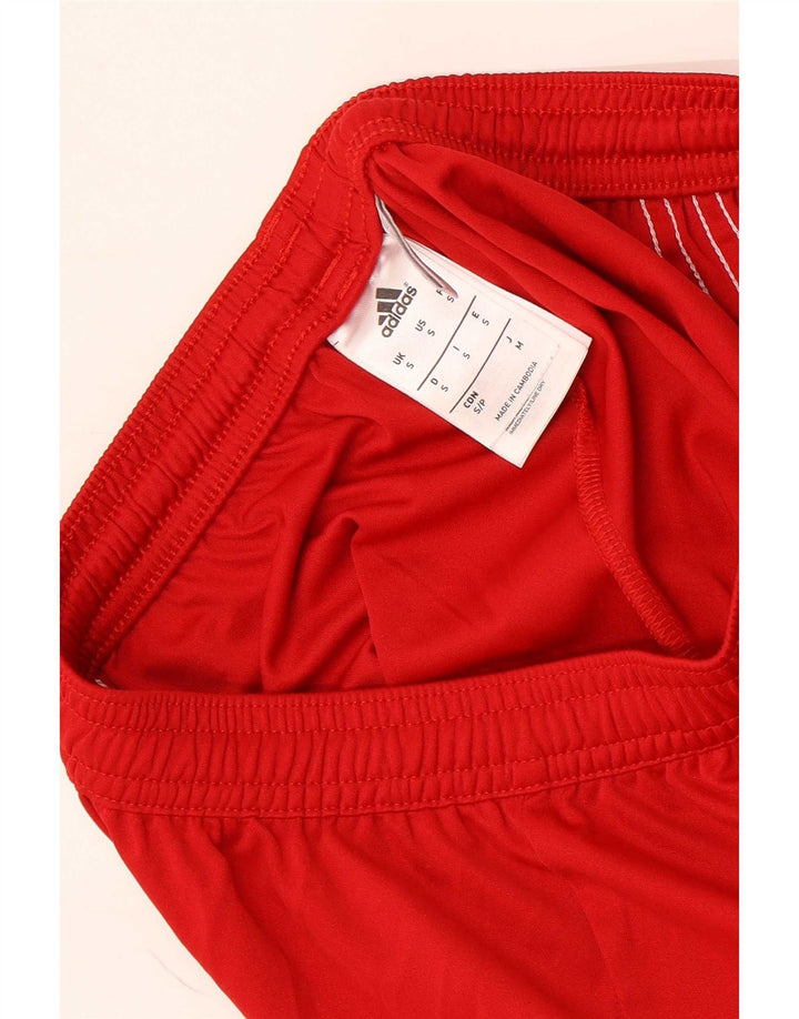 Ανδρικό σορτς Adidas Climalite Small Red Colourblock Πολυεστέρας