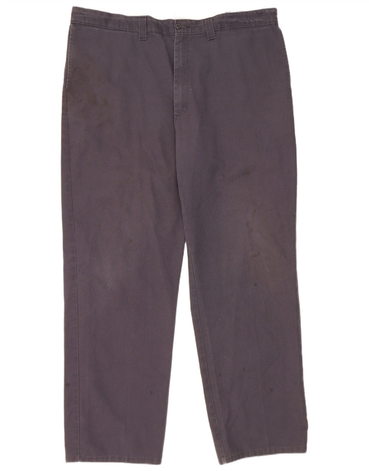 Ανδρικό ίσιο παντελόνι Chino Dickies W42 L32 Navy Blue Polyester