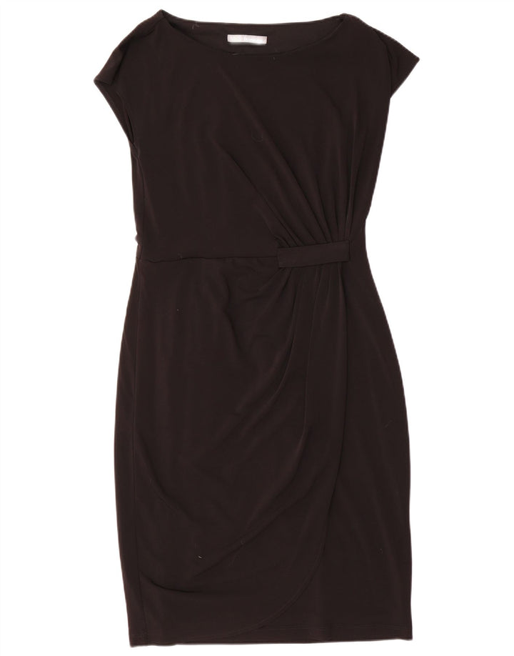 Γυναικείο φόρεμα με θήκη Marks & Spencer UK 12 Medium Black