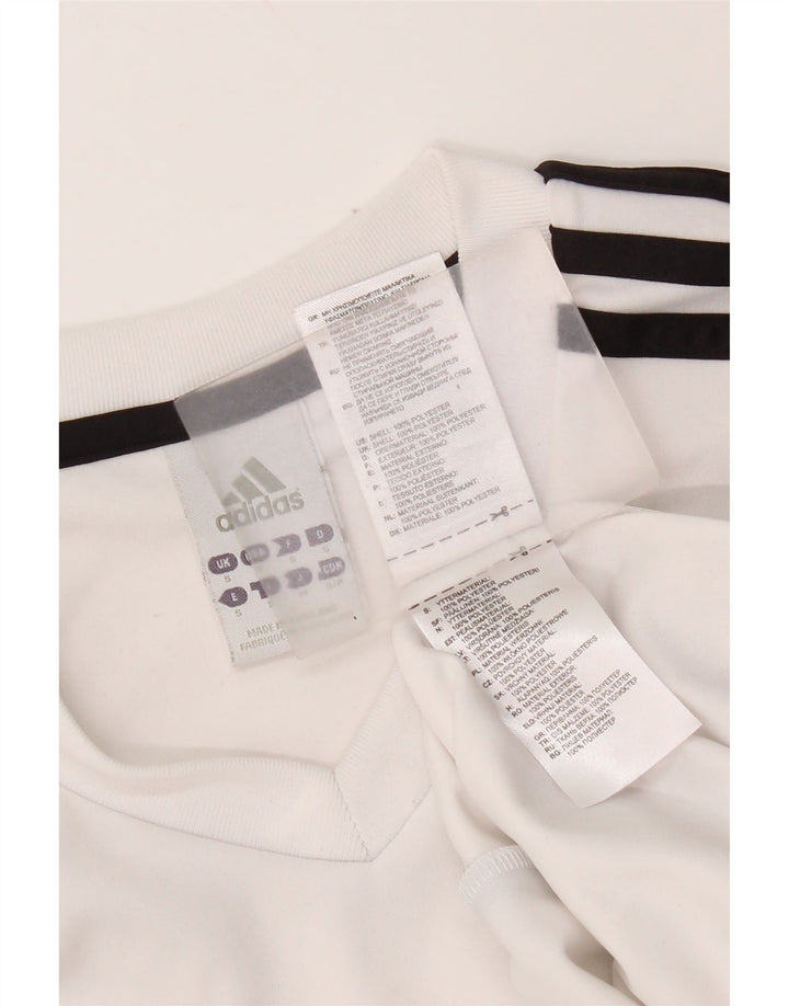 Adidas Ανδρικό T-Shirt Climalite Top Small White Polyester